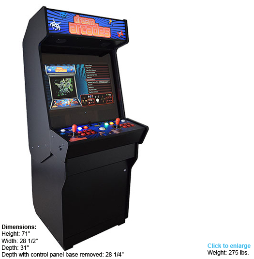 Dreamcade Vision 29 Video Arcade Cabinet For Sale